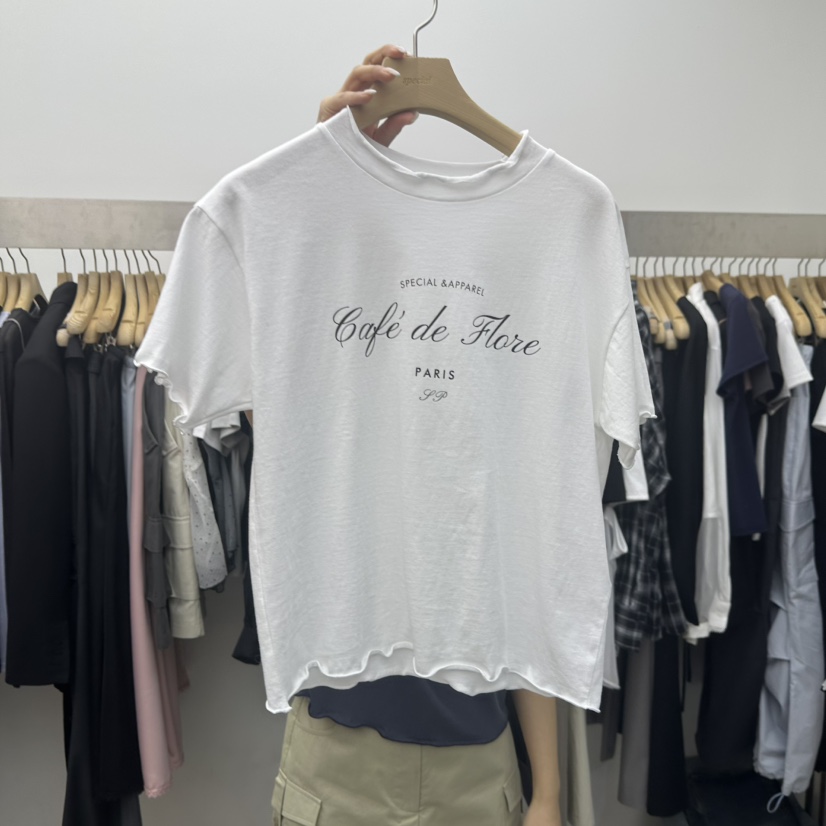 SPECIAL韓國直郵女裝新品職業熱賣推薦人氣休閑26春夏T恤SPECIALT恤圖色1