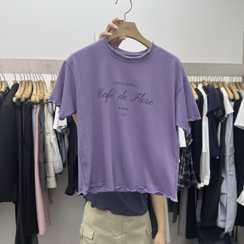 SPECIAL韓國直郵女裝新品職業熱賣推薦人氣休閑26春夏T恤SPECIALT恤圖色3