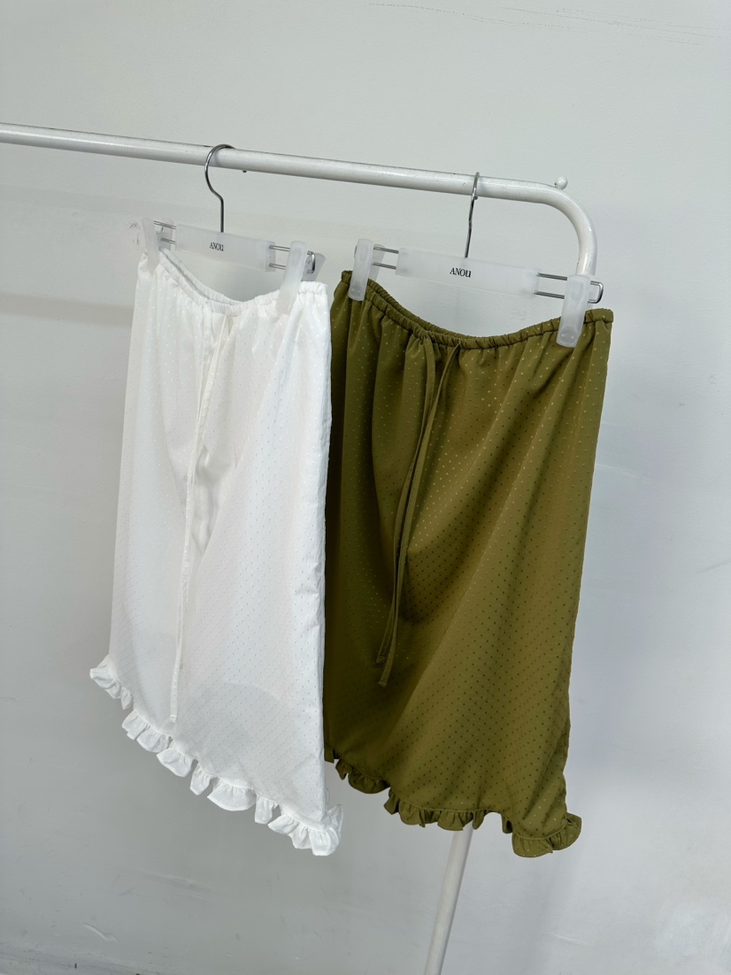 ANOU韓國東大門代購女裝新款推薦休閑時尚26春夏半身裙中短裙ANOU半身裙/中短裙