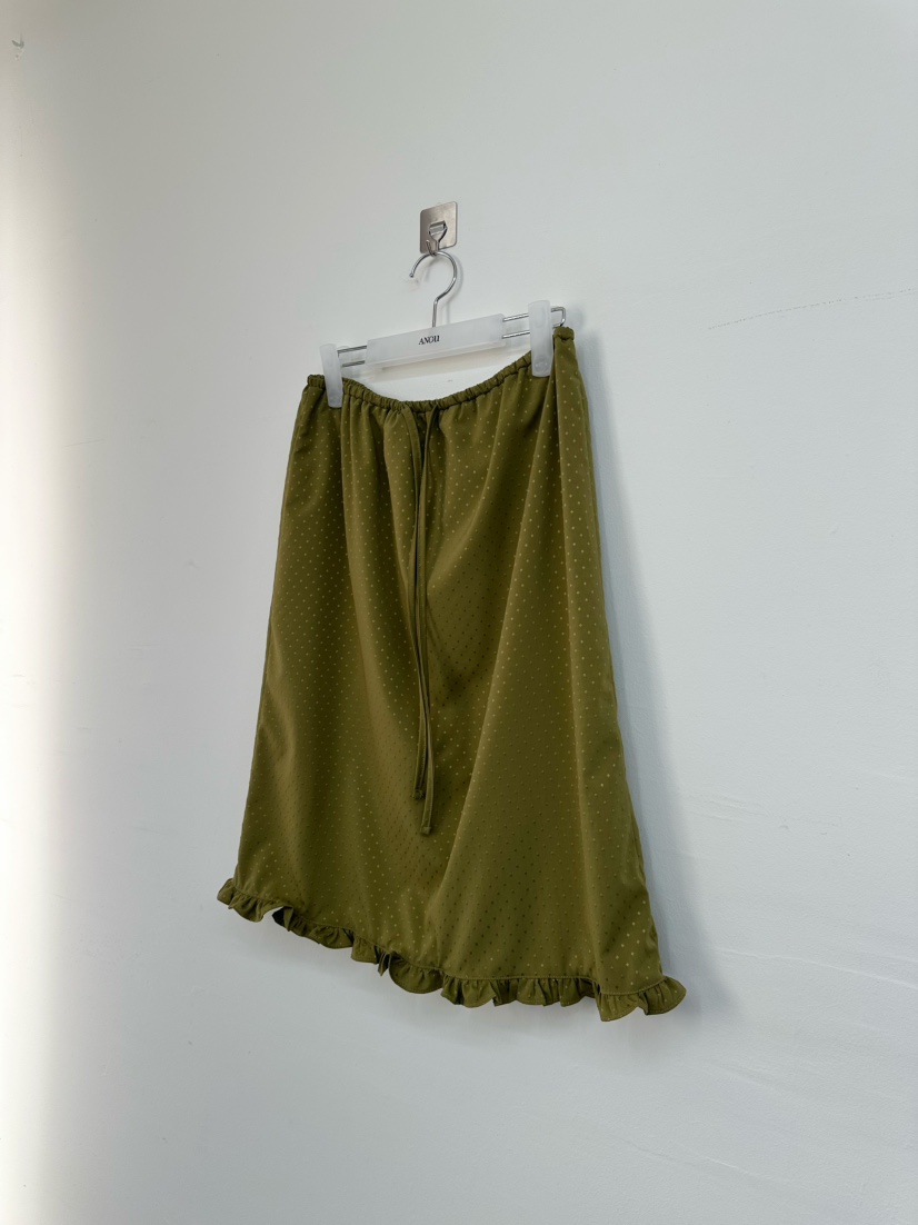 ANOU韓國東大門代購女裝新款推薦休閑時尚26春夏半身裙中短裙ANOU半身裙/中短裙