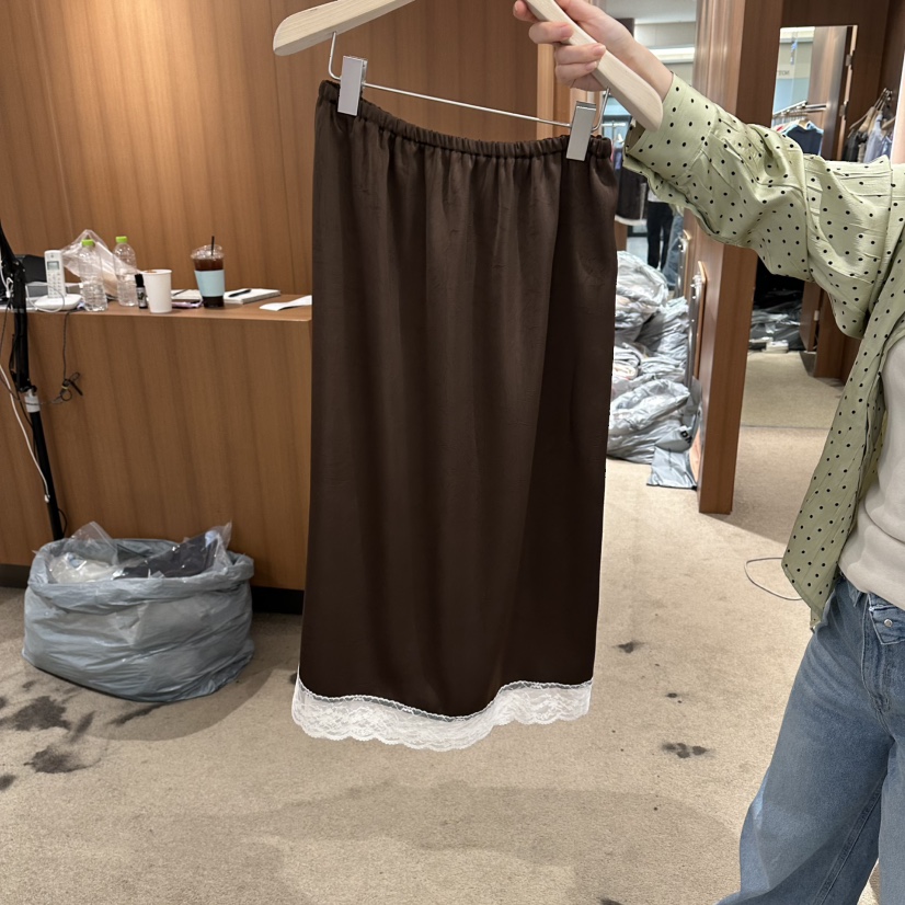 REPERTORY韓國代購女裝新品時尚推薦人氣熱賣休閑職業長裙REPERTORY長裙