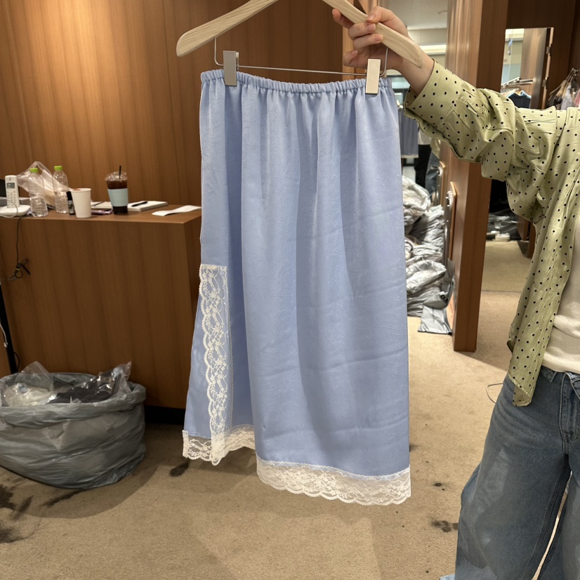 REPERTORY韓國代購女裝新品時尚推薦人氣熱賣休閑職業長裙REPERTORY長裙圖色1