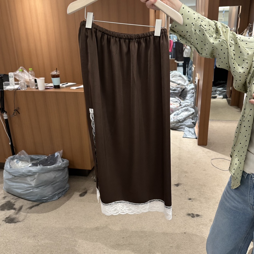 REPERTORY韓國代購女裝新品時尚推薦人氣熱賣休閑職業長裙REPERTORY長裙圖色2