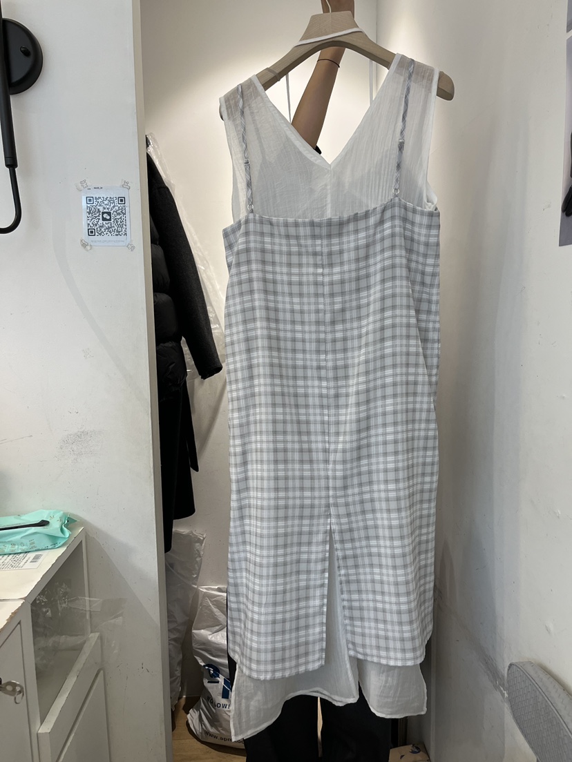 OUVIR韓國東大門代購女裝新款推薦人氣熱賣連衣裙假兩件雙層O.V.R/OUVIR連衣裙