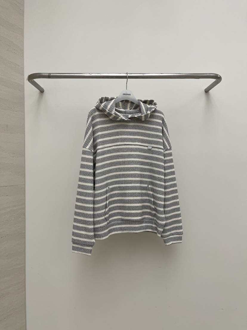 ATMOSPHERE韓國代購女裝新款熱賣休閑26春夏時尚衛衣兜帽ATMOSPHERE/BLING衛衣圖色1