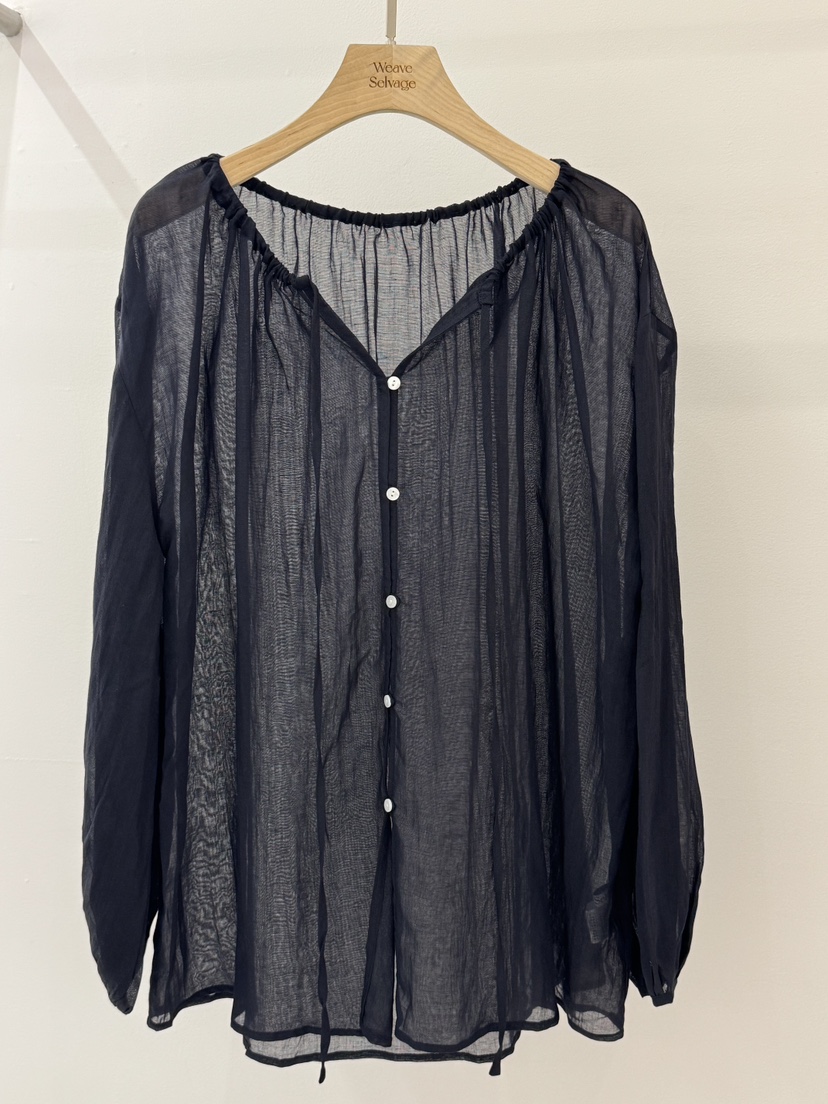 WEAUE SELVAGE韓國直郵女裝新款26春夏推薦人氣襯衫蕾絲衫Weave Selvage襯衫/蕾絲衫圖色3