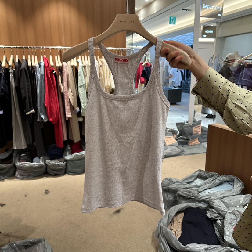 REPERTORY韓國代購女士新品熱賣26春夏時尚人氣推薦吊帶背心REPERTORY吊帶/背心圖色2