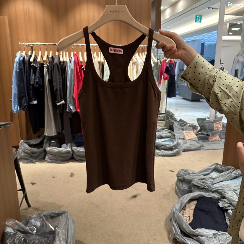 REPERTORY韓國代購女士新品熱賣26春夏時尚人氣推薦吊帶背心REPERTORY吊帶/背心圖色4