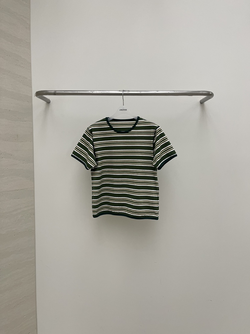 ATMOSPHERE韓國直郵實拍女士新款26春夏人氣推薦職業時尚T恤ATMOSPHERE/BLINGT恤圖色2