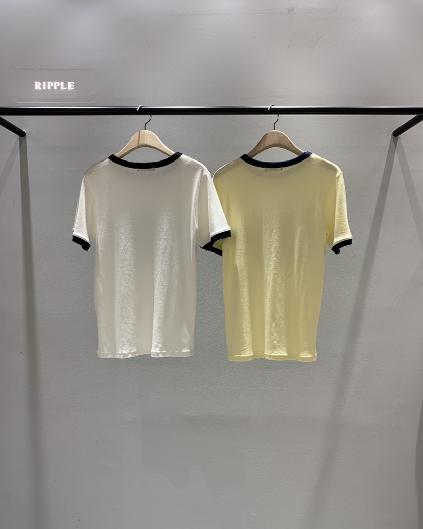 RIPPLE-P韓國直郵實拍女裝新款職業休閑時尚人氣26春夏T恤RIPPLE-PT恤