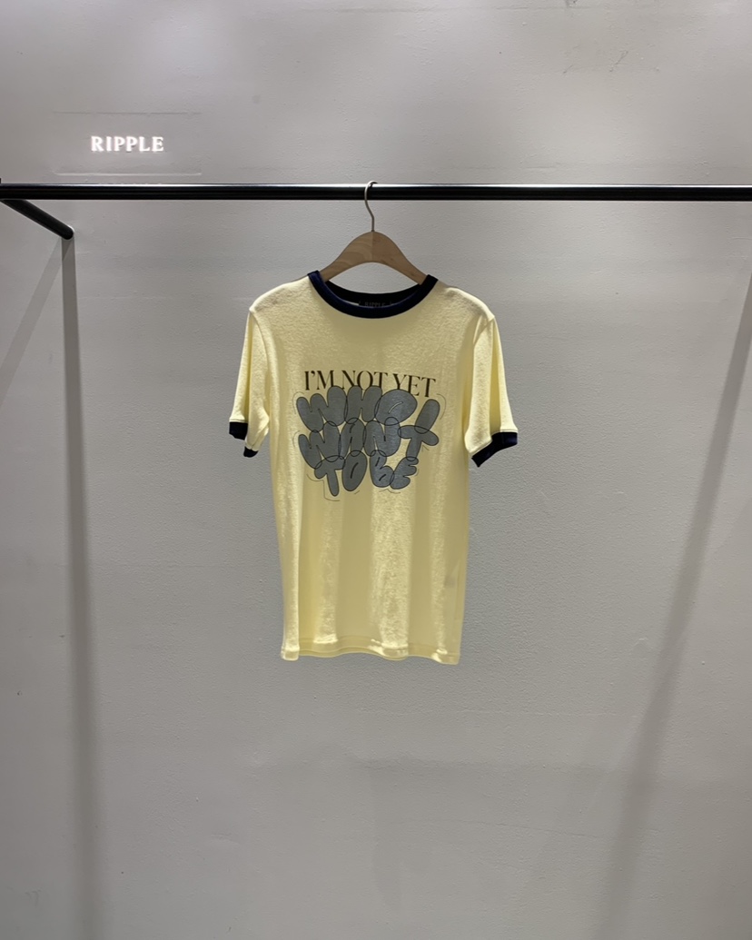 RIPPLE-P韓國直郵實拍女裝新款職業休閑時尚人氣26春夏T恤RIPPLE-PT恤圖色2