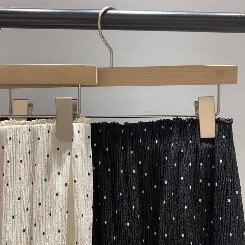 RIPPLE-P韓國代購女士新品休閑推薦職業26春夏熱賣長裙褶皺RIPPLE-P長裙