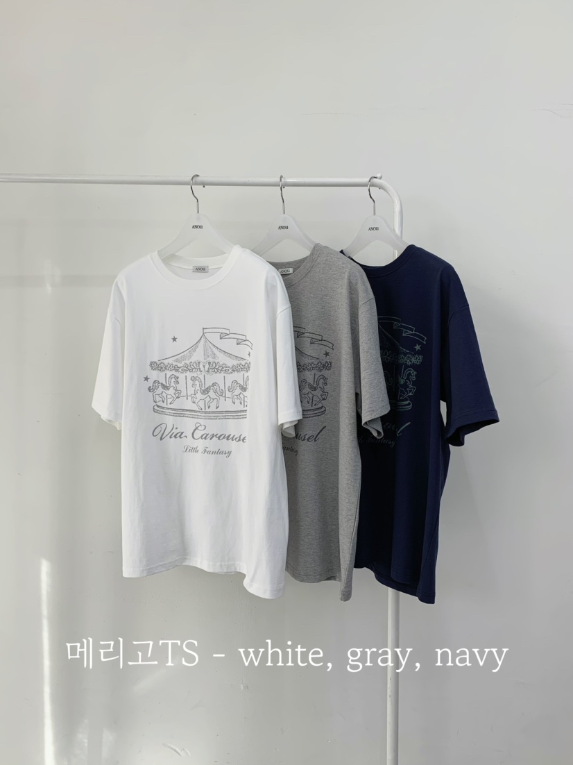 ANOU韓國代購女裝新款時尚休閑職業26春夏人氣推薦熱賣T恤ANOUT恤