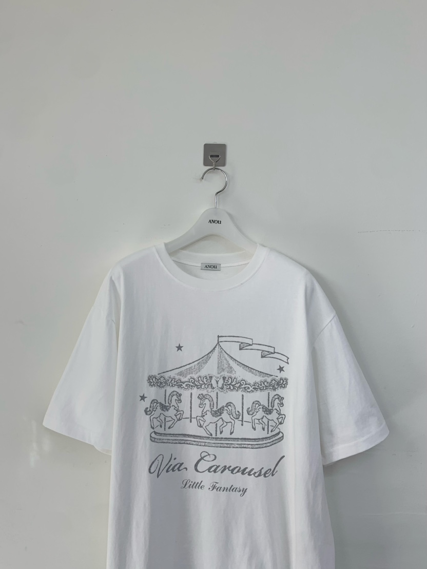 ANOU韓國代購女裝新款時尚休閑職業26春夏人氣推薦熱賣T恤ANOUT恤