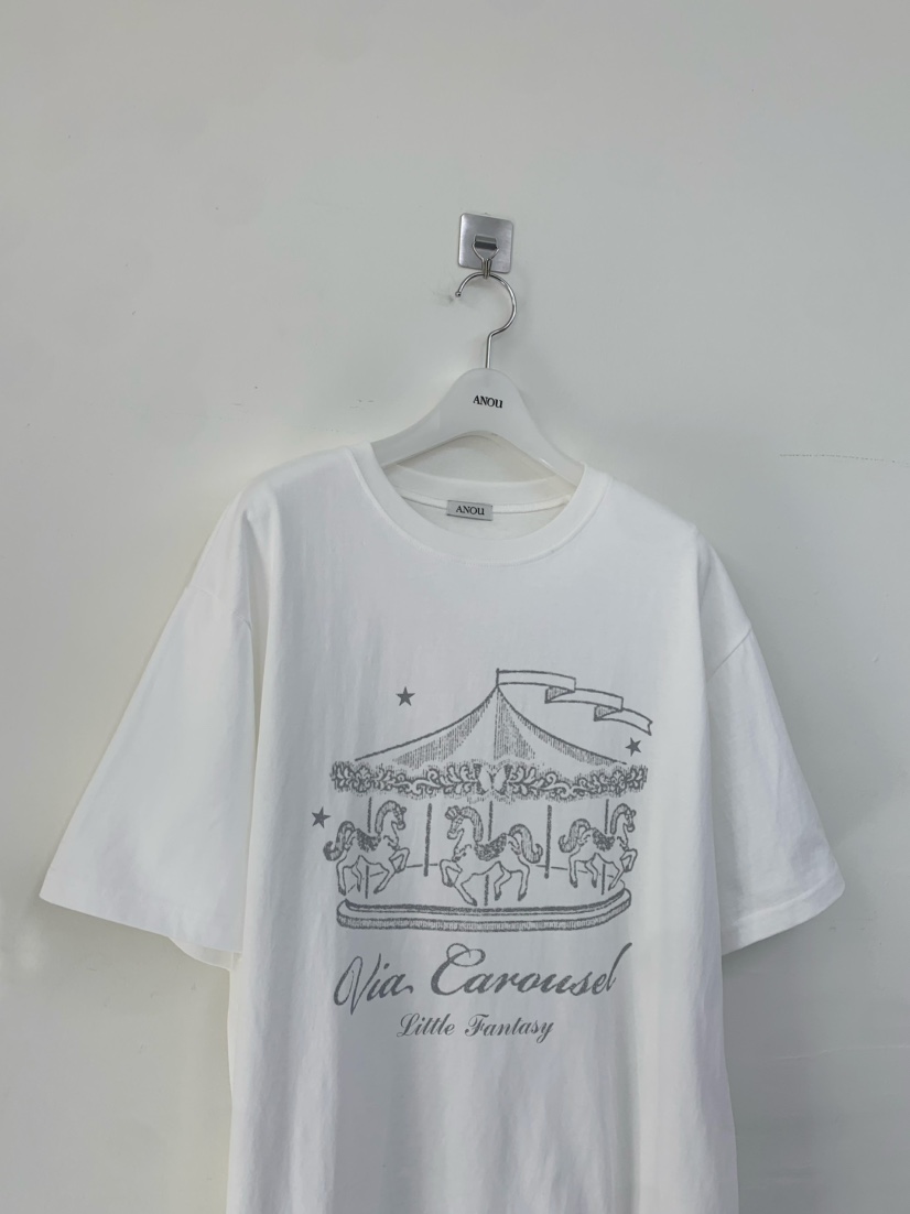 ANOU韓國代購女裝新款時尚休閑職業26春夏人氣推薦熱賣T恤ANOUT恤