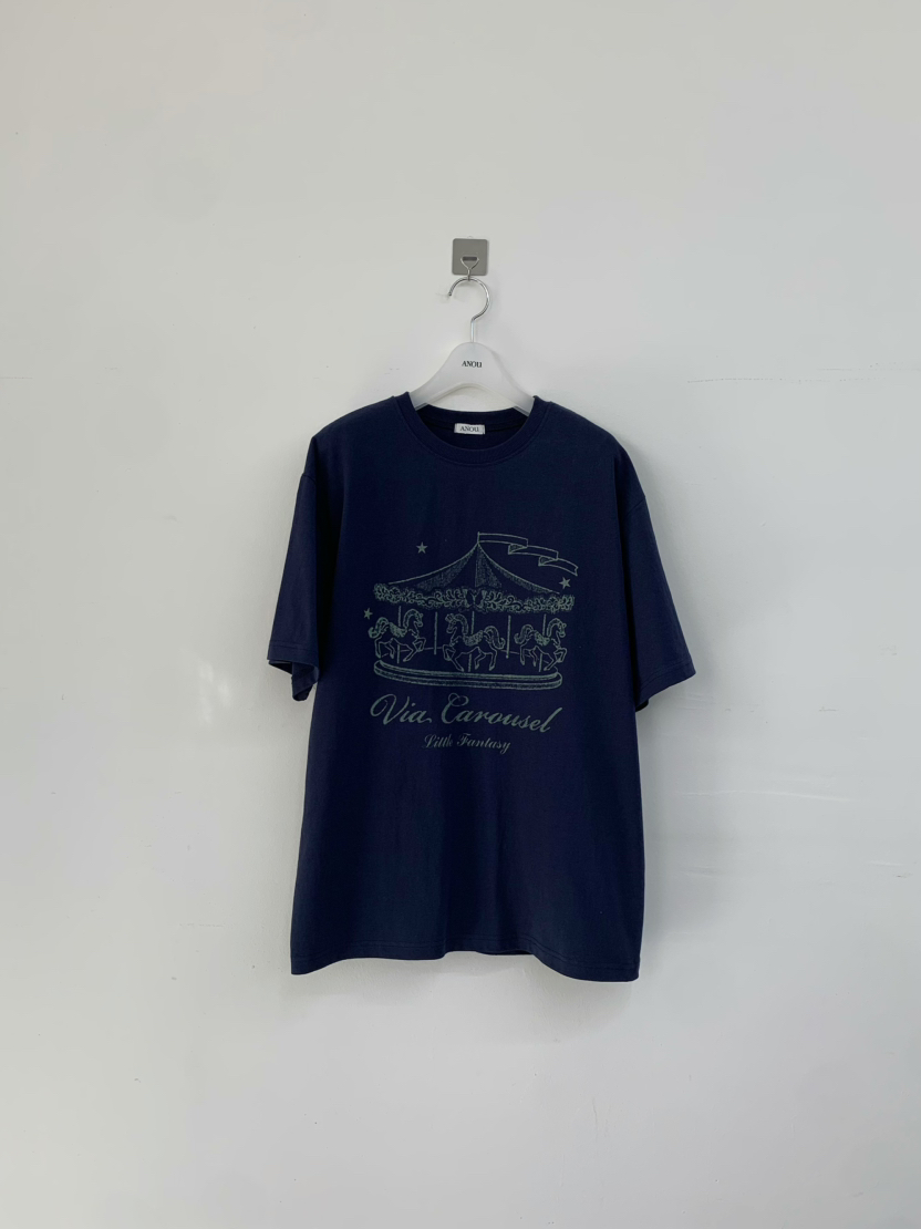 ANOU韓國代購女裝新款時尚休閑職業26春夏人氣推薦熱賣T恤ANOUT恤圖色3