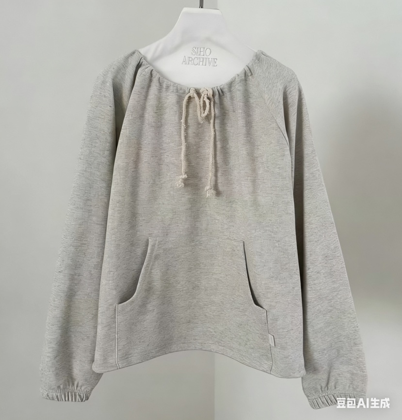 SIHO ARCHIVE韓國直郵實拍女裝新品休閑推薦時尚衛衣露肩SIHO ARCHIVE衛衣圖色1