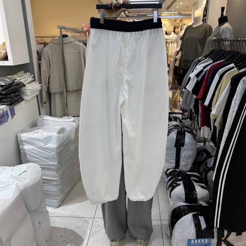 空韓國東大門代購女士新品時尚職業休閑推薦26春夏休閑褲空休閑褲