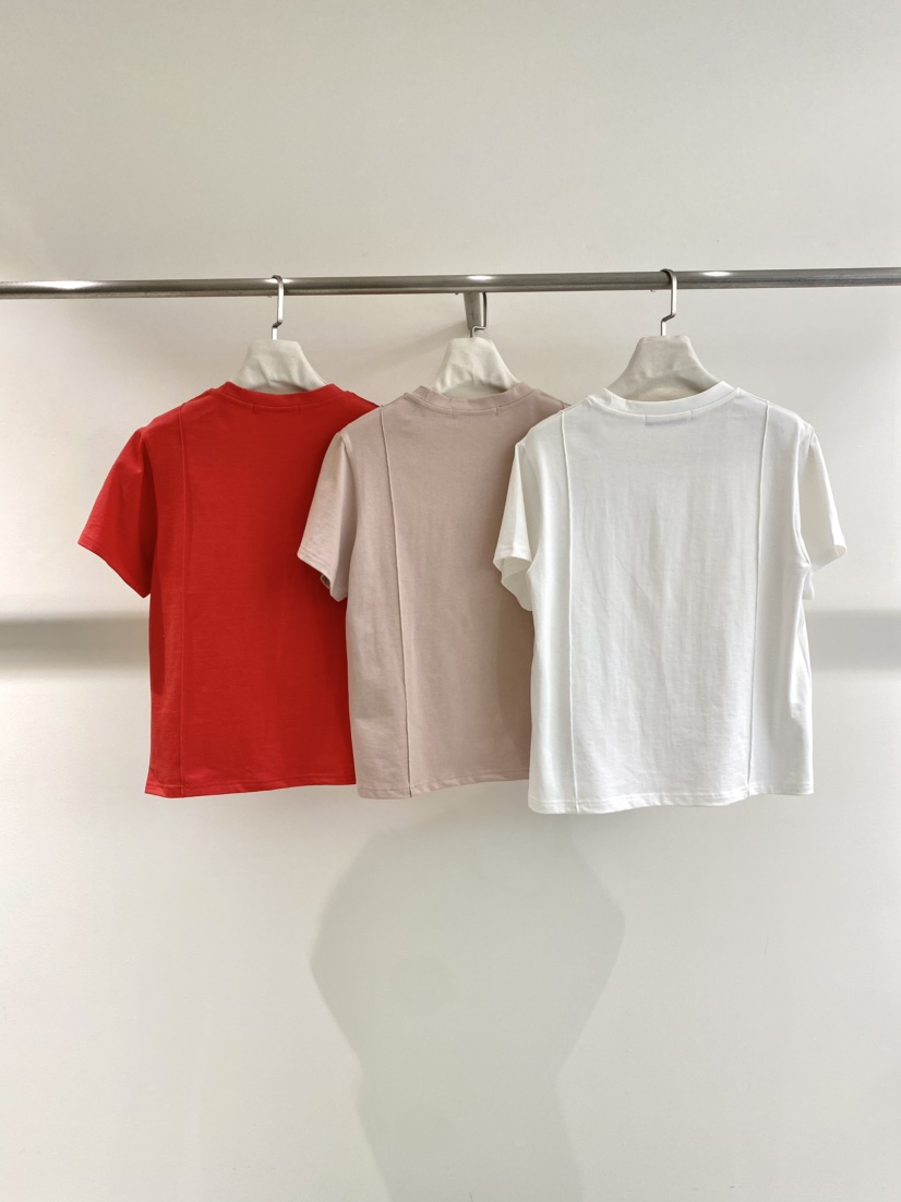 1968韓國東大門直郵女裝新品熱賣人氣職業休閑26春夏T恤褶裥1968/YEOUYAT恤