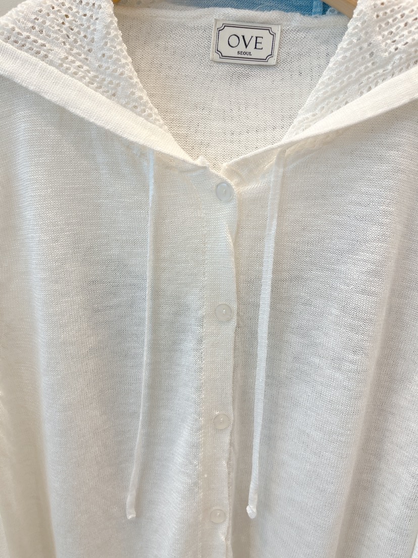 OVE韓國東大門代購女裝新款26春夏休閑人氣職業針織衫連帽衫OVE針織衫