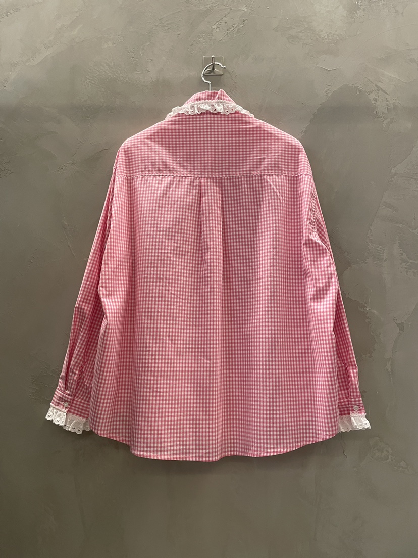 MULCUP韓國直郵實拍女裝新品推薦人氣職業休閑襯衫蕾絲衫MULCUP襯衫/蕾絲衫