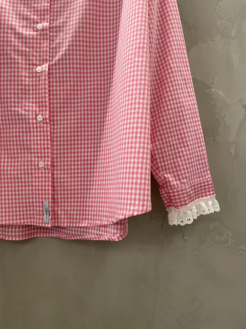 MULCUP韓國直郵實拍女裝新品推薦人氣職業休閑襯衫蕾絲衫MULCUP襯衫/蕾絲衫