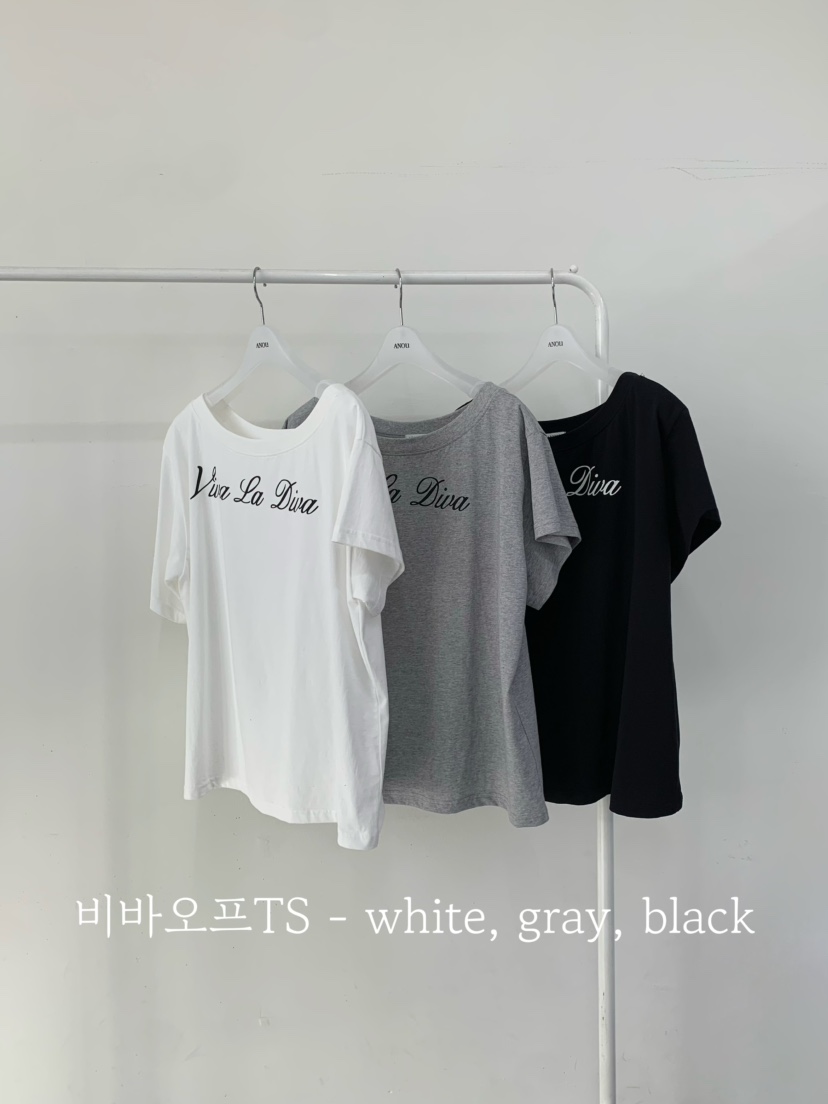 ANOU韓國直郵女裝新品時尚職業推薦休閑熱賣人氣26春夏T恤ANOUT恤