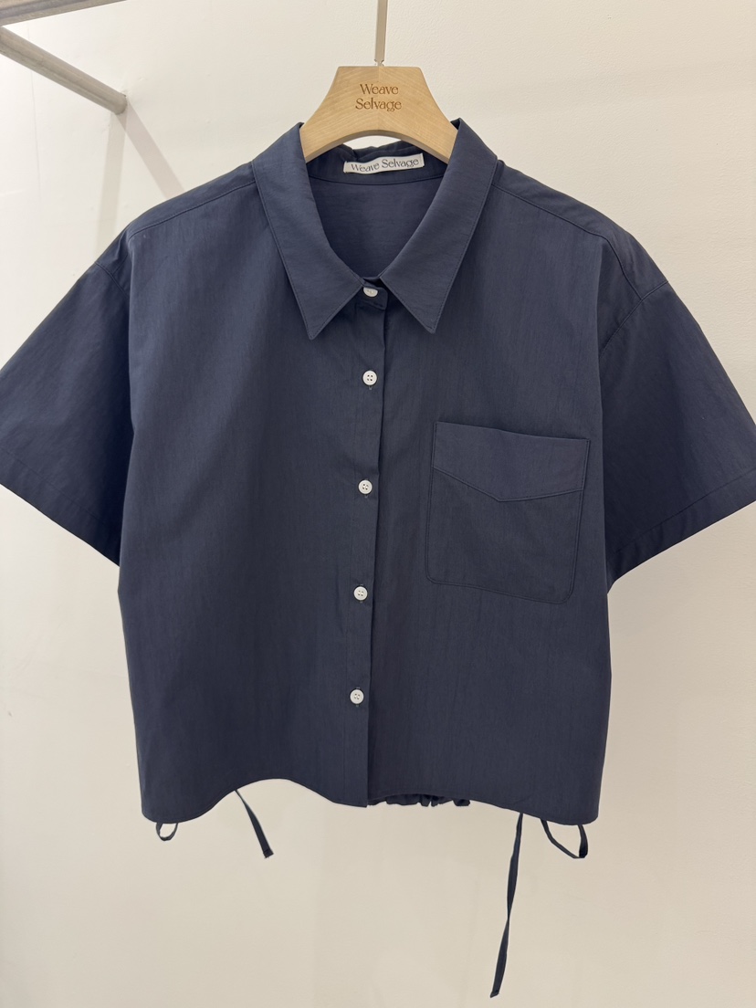 WEAUE SELVAGE韓國直郵女裝新款熱賣時尚休閑襯衫蕾絲衫Weave Selvage襯衫/蕾絲衫圖色3