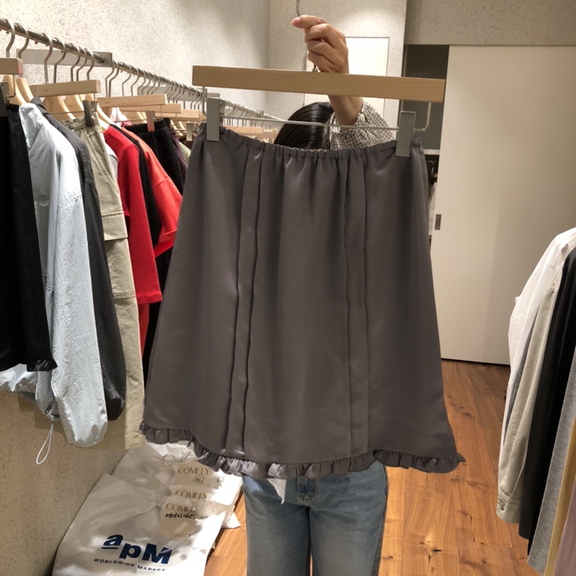 COMELY韓國直郵實拍女裝新款推薦休閑26春夏半身裙中短裙COMELY半身裙/中短裙