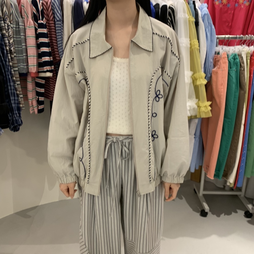VENTI韓國代購女裝新品推薦時尚熱賣職業人氣休閑26春夏夾克VENTI夾克圖色1