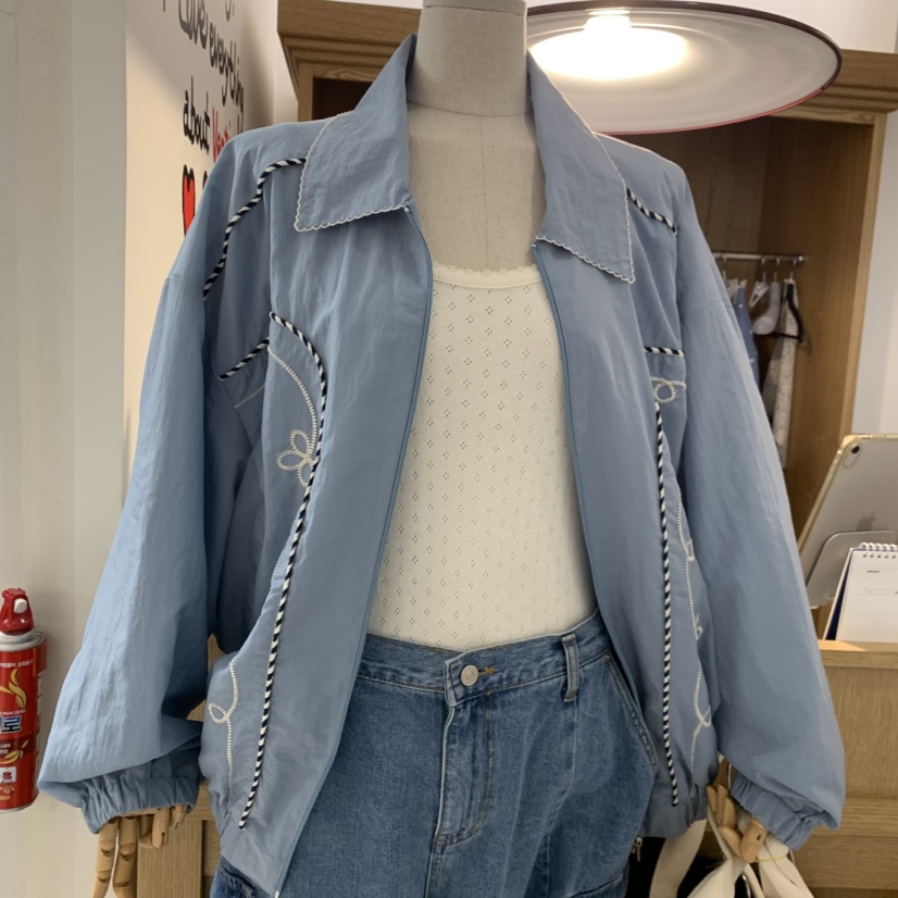 VENTI韓國代購女裝新品推薦時尚熱賣職業人氣休閑26春夏夾克VENTI夾克圖色2