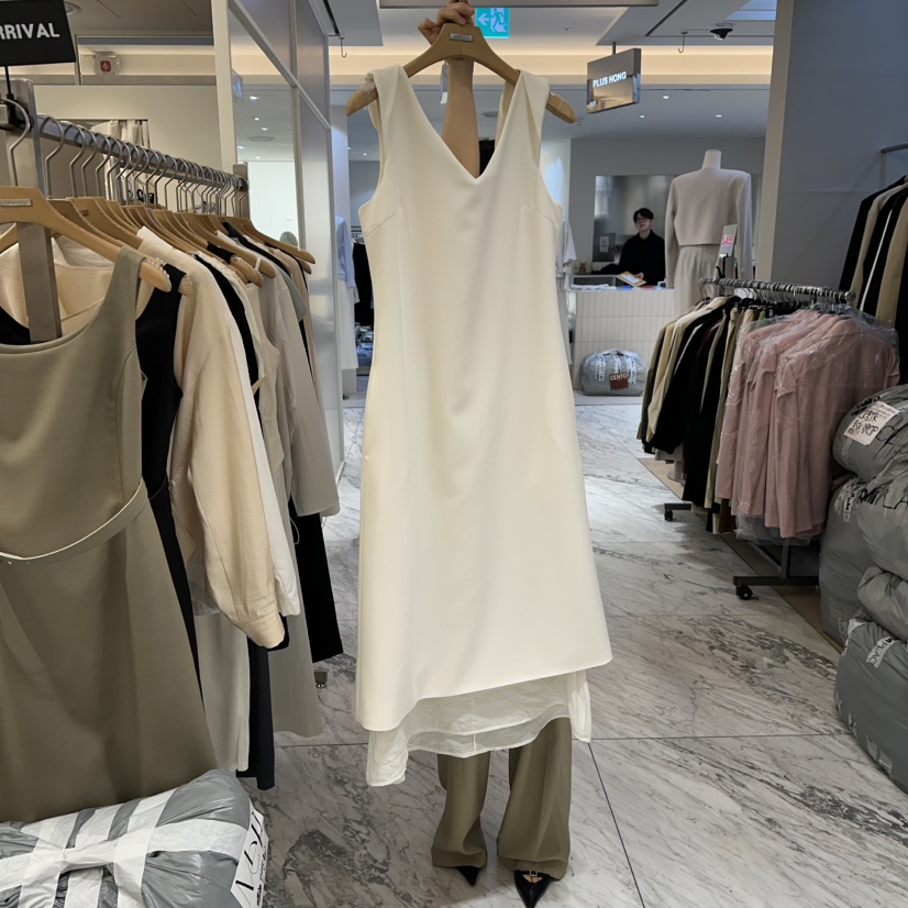 MER韓國直郵女裝新款職業休閑推薦時尚26春夏人氣熱賣連衣裙MER/ANGELO BIANCO連衣裙圖色1