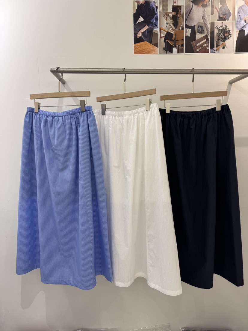 WEAUE SELVAGE韓國直郵女士新品休閑人氣26春夏推薦長裙Weave Selvage長裙