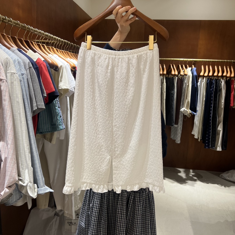 HEBON韓國東大門代購女士新品26春夏熱賣休閑半身裙中短裙HEBON半身裙/中短裙