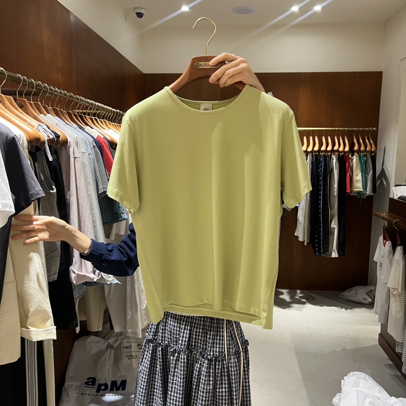 HEBON韓國直郵女裝新品推薦26春夏人氣時尚職業熱賣休閑T恤HEBONT恤圖色3