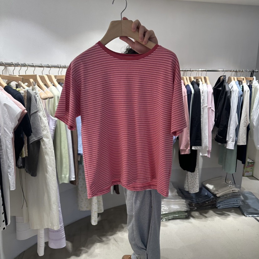 ROOM K-P韓國代購女裝新品時尚人氣推薦26春夏職業熱賣T恤roomkT恤圖色3