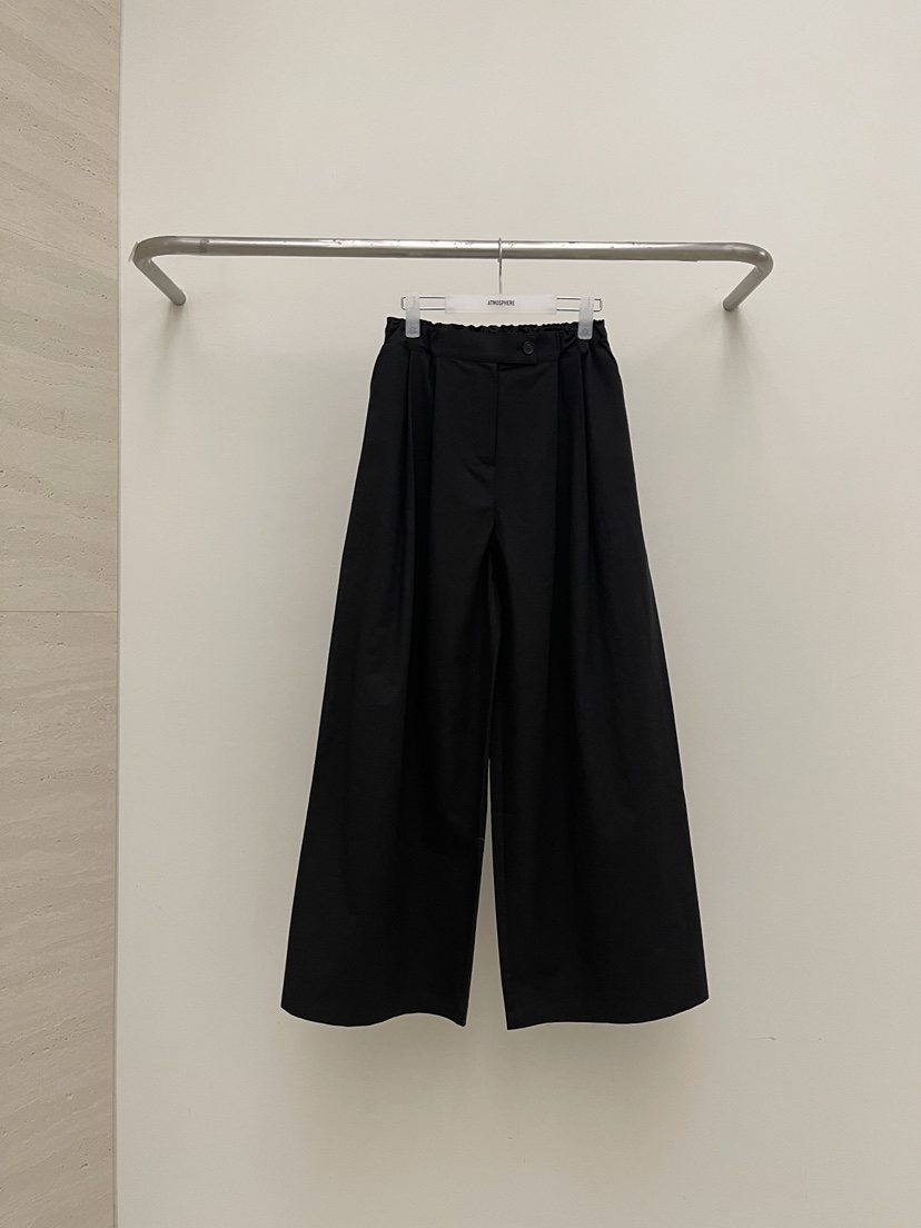 ATMOSPHERE韓國東大門代購女士新款人氣時尚職業推薦休閑褲ATMOSPHERE/BLING休閑褲圖色2黑