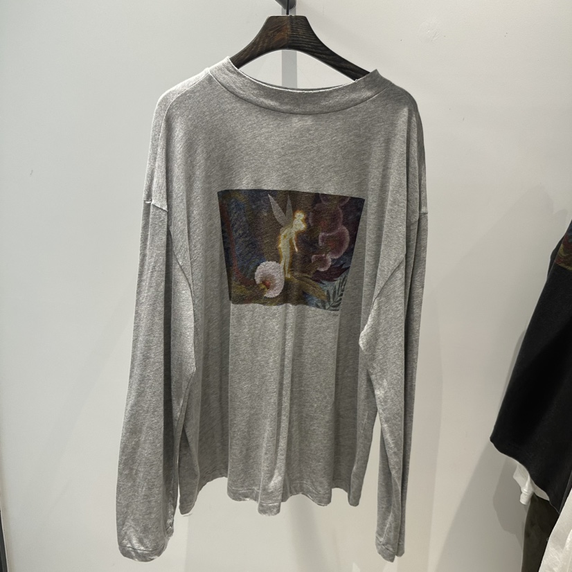 JANE BIRKIN韓國東大門代購女士新品時尚推薦26春夏長袖T恤JANE BIRKIN設計師品牌長袖T恤圖色2