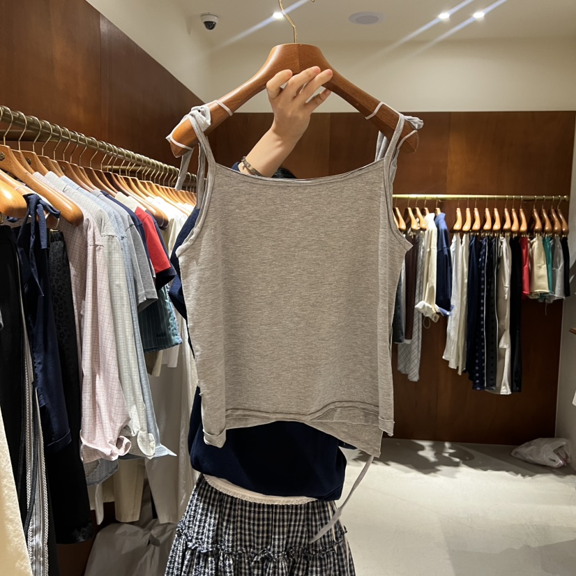 HEBON韓國東大門代購女士新款時尚熱賣推薦休閑26春夏吊帶背心HEBON吊帶/背心