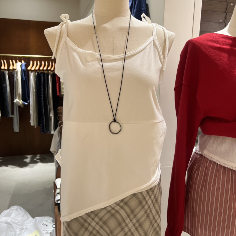 HEBON韓國東大門代購女士新款時尚熱賣推薦休閑26春夏吊帶背心HEBON吊帶/背心圖色1