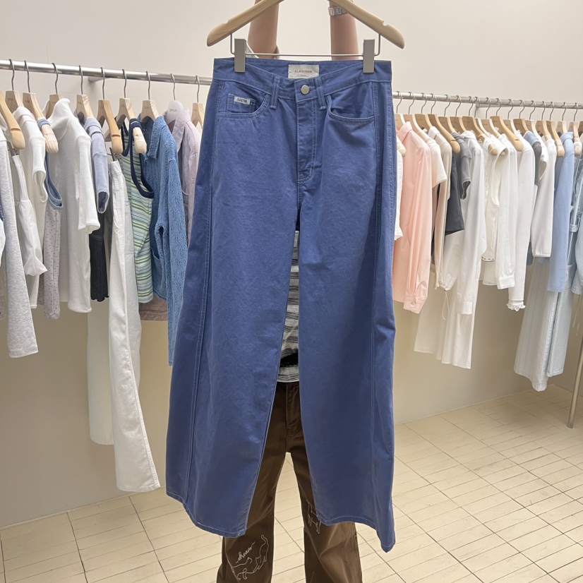 THEPLAN韓國東大門代購女裝新款時尚熱賣職業休閑人氣牛仔褲THE PLAN牛仔褲圖色1