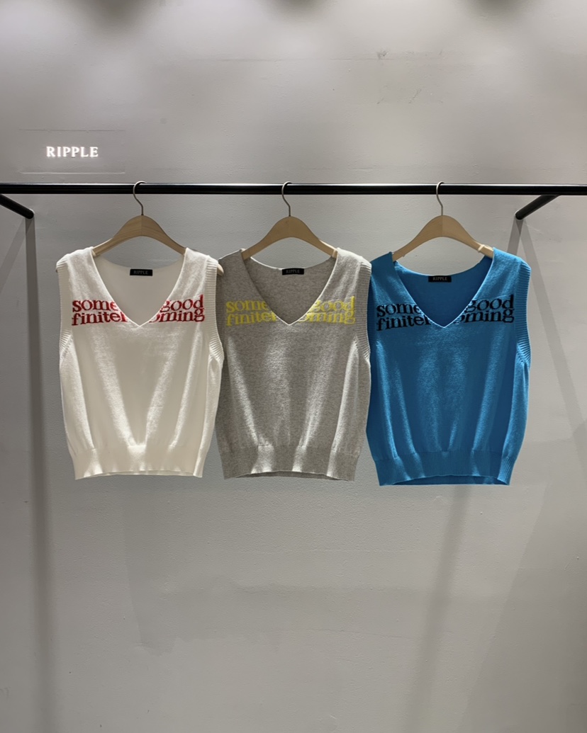 RIPPLE-P韓國直郵女士新品人氣推薦熱賣時尚職業吊帶背心RIPPLE-P吊帶/背心