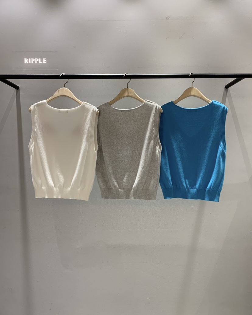 RIPPLE-P韓國直郵女士新品人氣推薦熱賣時尚職業吊帶背心RIPPLE-P吊帶/背心