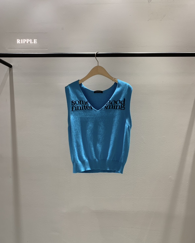 RIPPLE-P韓國直郵女士新品人氣推薦熱賣時尚職業吊帶背心RIPPLE-P吊帶/背心圖色2