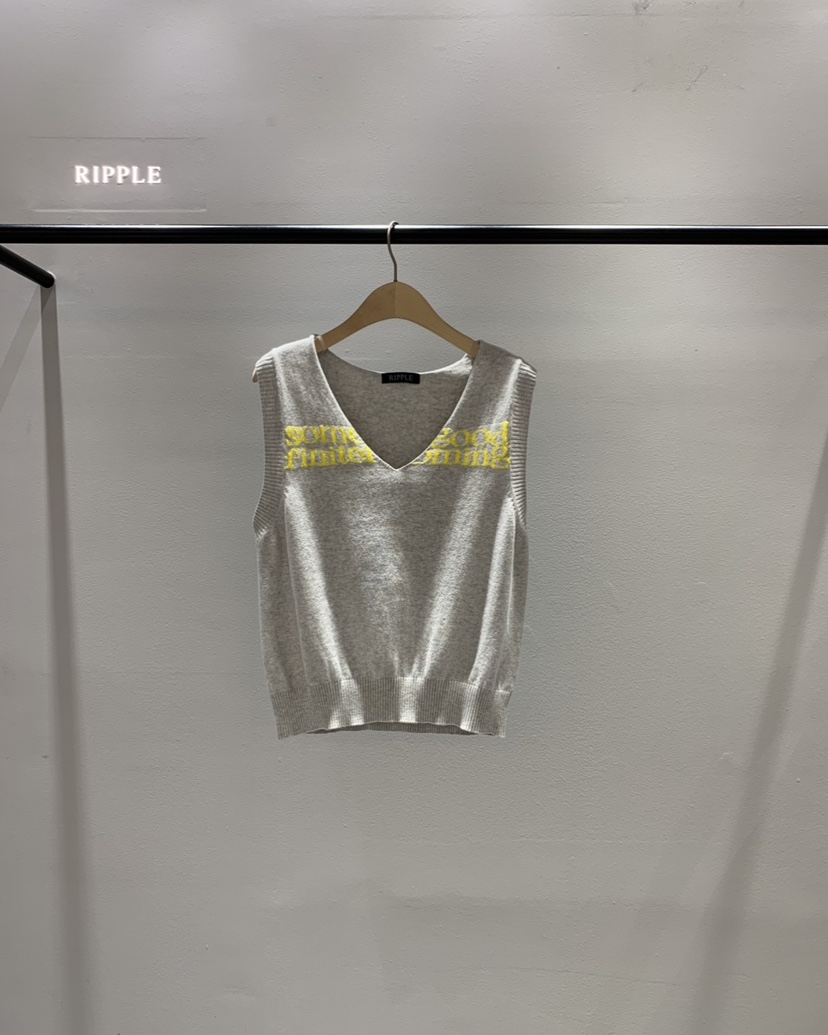 RIPPLE-P韓國直郵女士新品人氣推薦熱賣時尚職業吊帶背心RIPPLE-P吊帶/背心圖色3