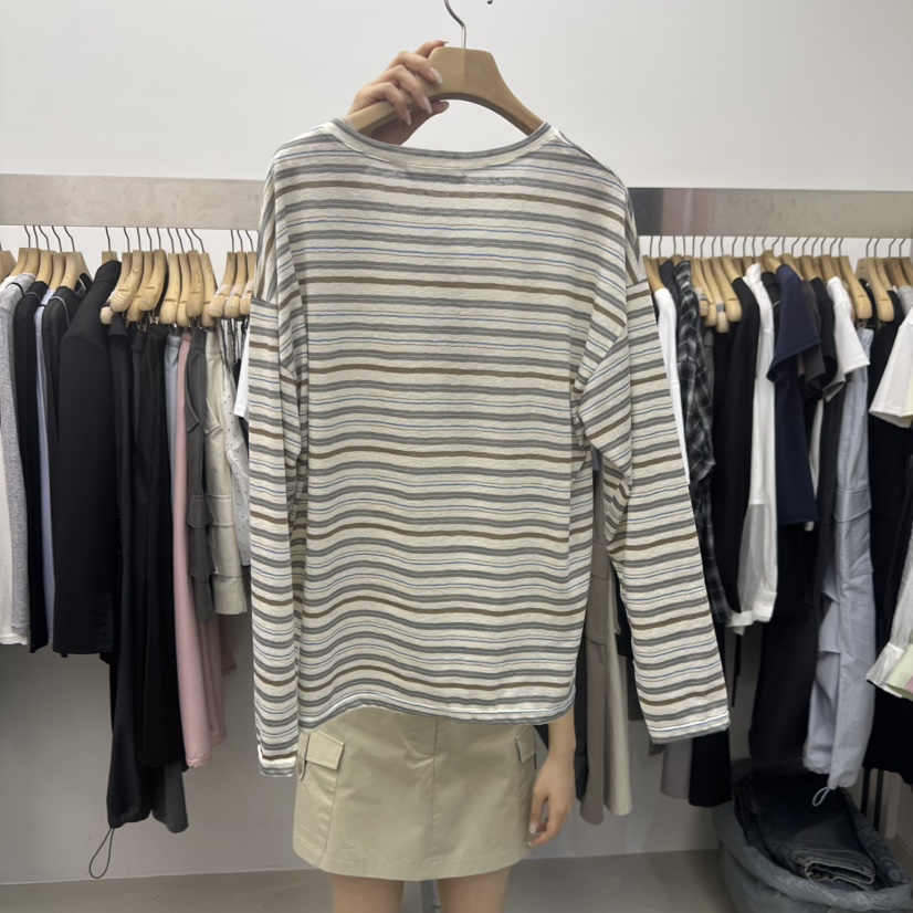 SPECIAL韓國東大門代購女士新款推薦職業休閑人氣長袖T恤SPECIAL長袖T恤