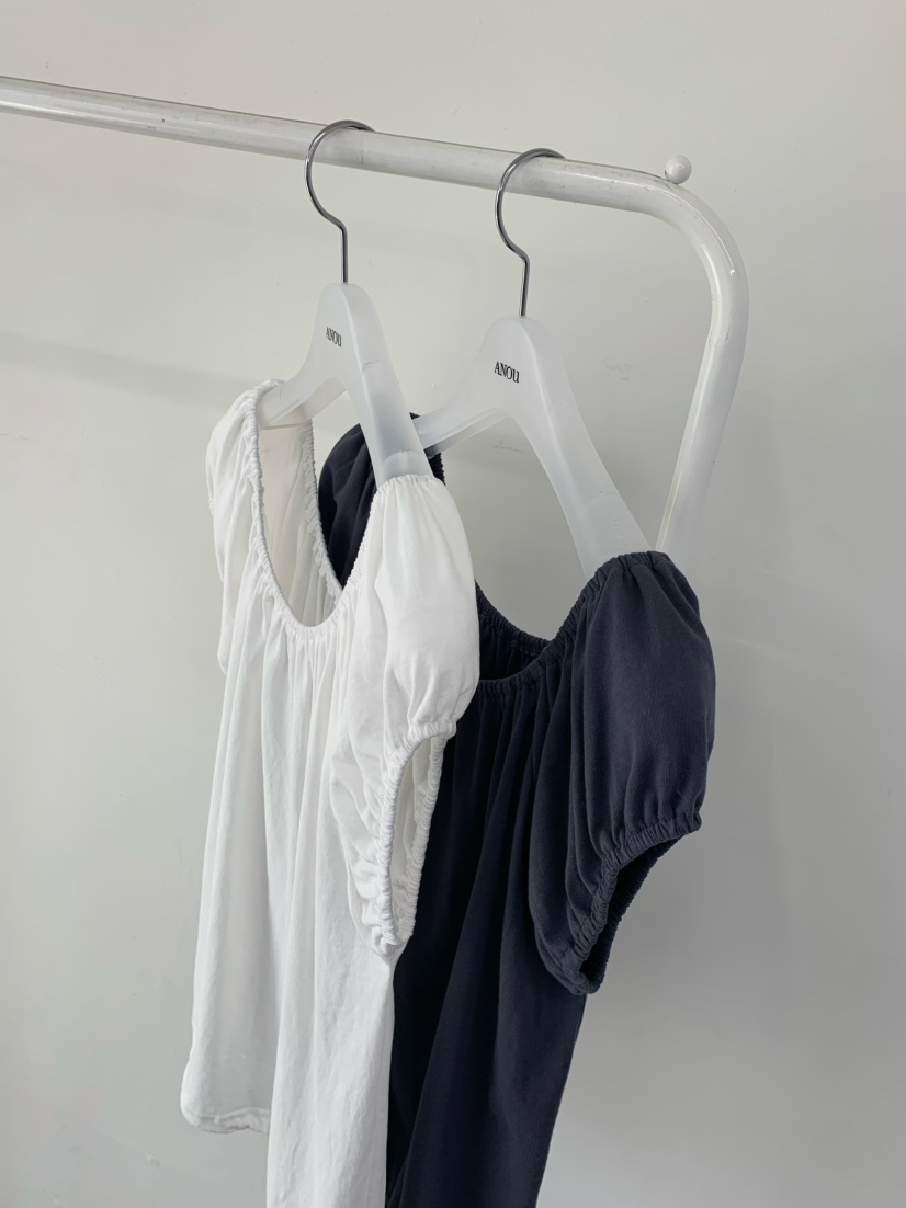 ANOU韓國東大門代購女裝新款時尚人氣推薦26春夏吊帶背心褶皺ANOU吊帶/背心