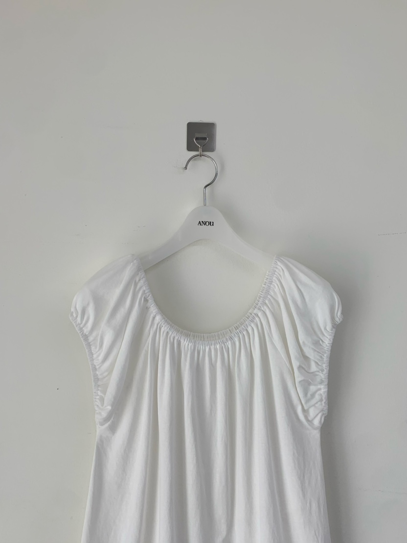 ANOU韓國東大門代購女裝新款時尚人氣推薦26春夏吊帶背心褶皺ANOU吊帶/背心