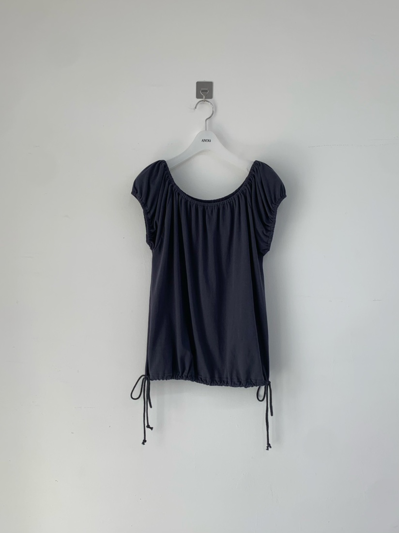 ANOU韓國東大門代購女裝新款時尚人氣推薦26春夏吊帶背心褶皺ANOU吊帶/背心圖色2