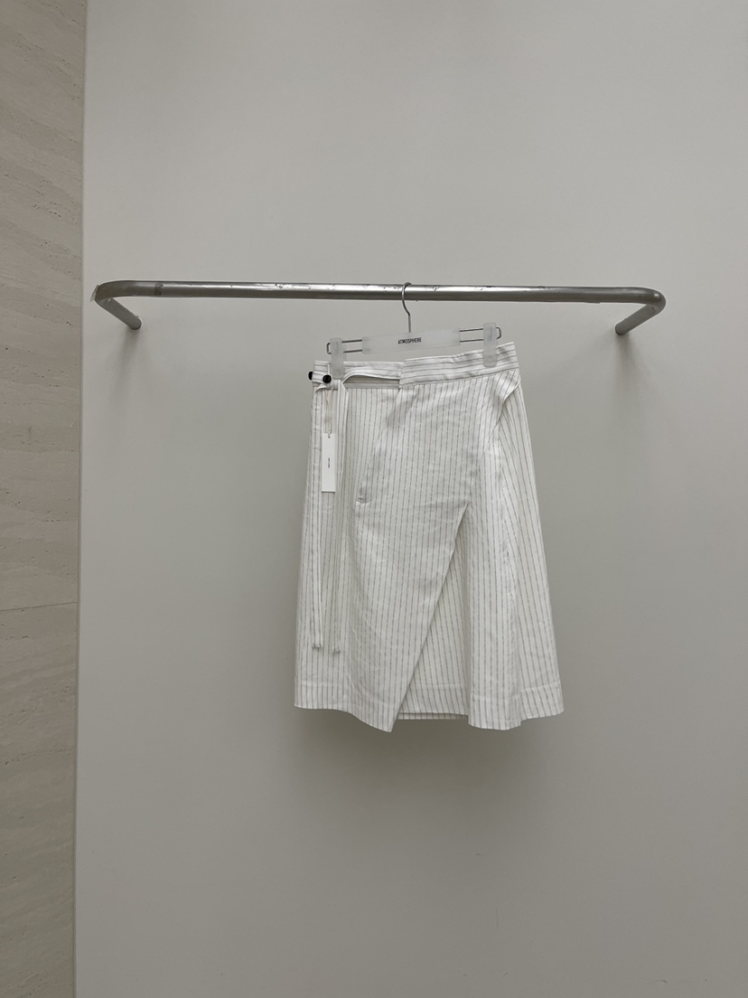 ATMOSPHERE韓國直郵女士新款熱賣時尚半身裙中短裙亞麻布ATMOSPHERE/BLING半身裙/中短裙圖色1